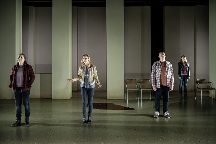 Jonatan Rodriguez, Maia Hansson Bergqvist, Peter Järn, Eva Rexed. Foto: Sören Vilks.