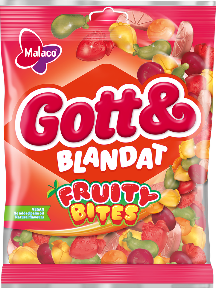 Gott & Blandat Fruity BItes 170g