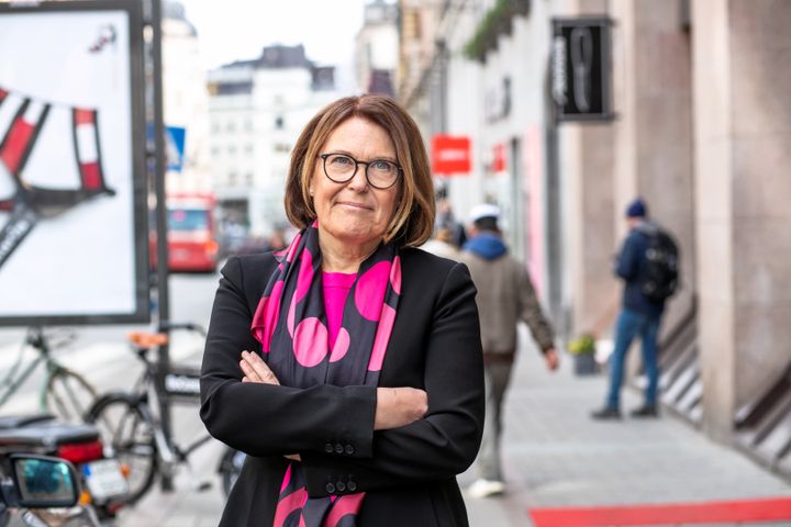 "Trots fraktproblem tror handlarna på en stark avslutning på ett turbulent år", säger Karin Johansson, vd Svensk Handel