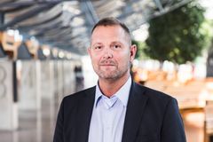 Niclas Olsson, affärschef för spårvagnstrafiken på Västtrafik. Foto: Eddie Löthman