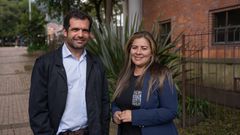President of Foro Penal, Alfredo Romero, together with lawyer Raquel Sánchez.