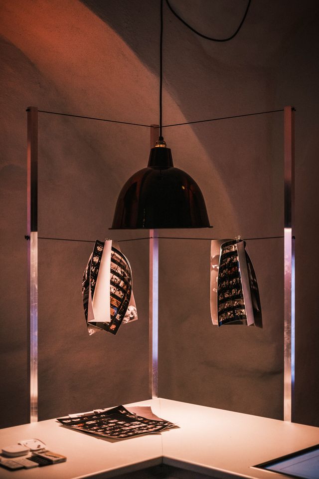 Mörkrum i utställningen Foto: Christer Landergren 