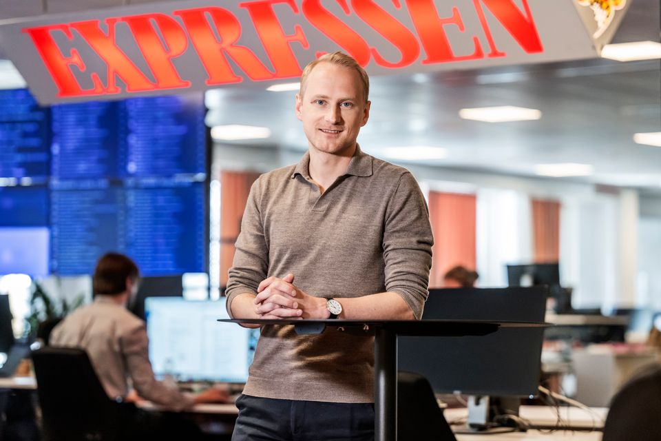 Linus Sunnervik Redaktionell sportchef, foto: Anna-Karin Nilsson