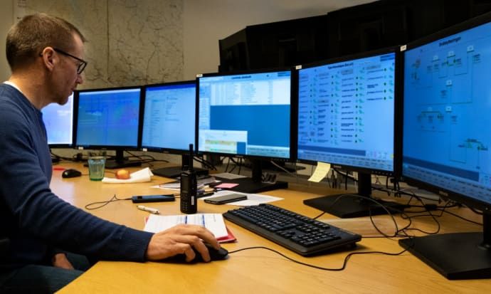 Under skidskytte-VM kunde personalen vid Jämtkrafts driftcentral upptäcka eventuella avvikelser i elnätet i samma sekund som de uppstod med hjälp av sensorer som gjorde realtidsövervakning möjlig.