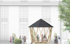 Le Pavillon hexagonal. Foto: In Praise of Shadows architects