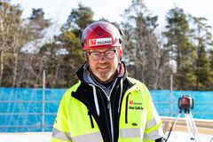 Förbundsordförande Johan Lindholm