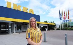 Maria Ängsberg, varuhuschef på IKEA Linköping.