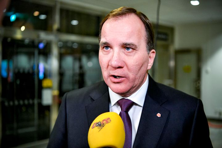 Expressen växlar upp satsningen på inrikespolitik. Stefan Löfven i Expressen TV. Foto Alex Ljungdahl.