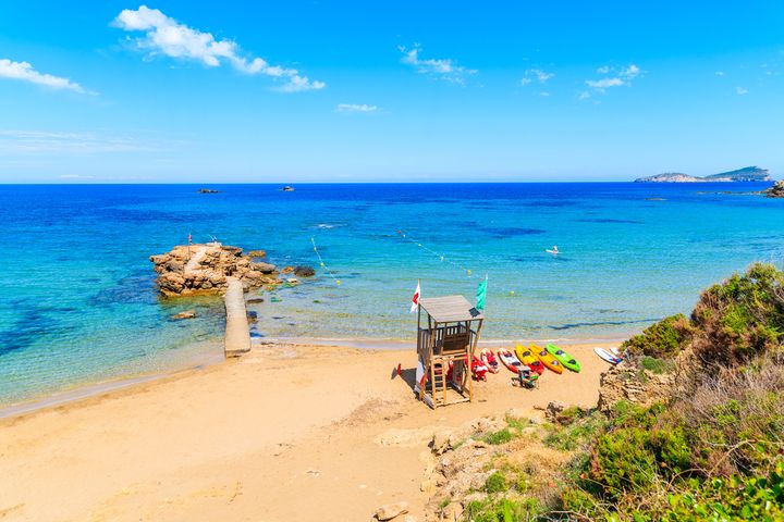 Kayak i Es Figueral, Ibiza / Shutterstock