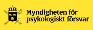 Myndigheten för psykologiskt försvar-logo