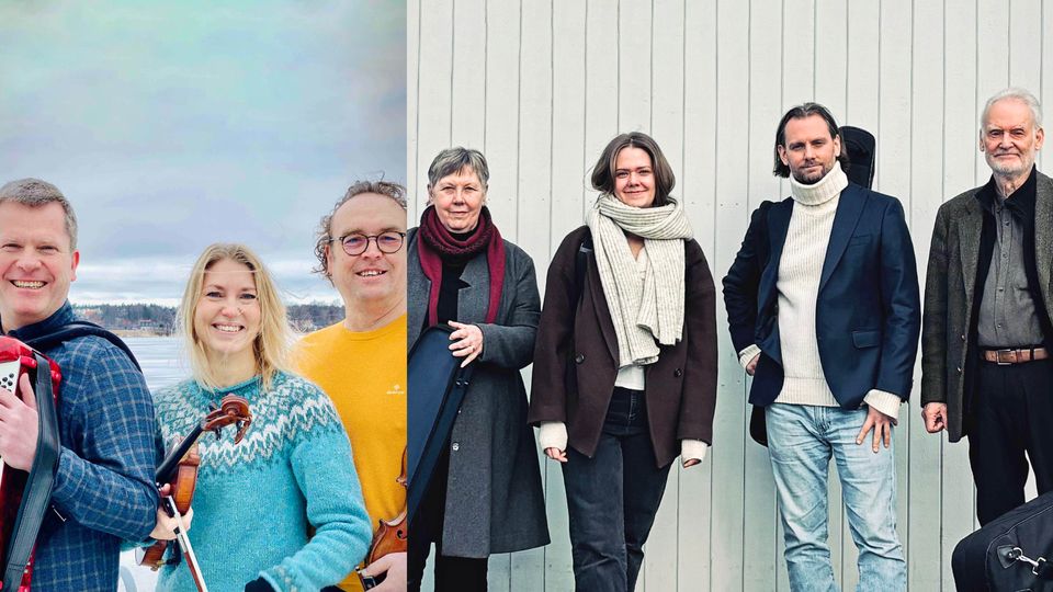 Ett flertal framstående lokala folkmusiker och spelmän, som grupperna Rullstråk och Sahlströms, syns och hörs under Uppländsk folkmusikkväll på UKK 4 april. Foto: Lena Paulson/Pressbild