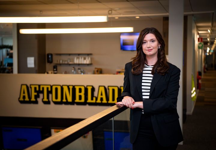 Lina Törnqvist går in i rollen som videochef på Aftonbladet med uppdrag att fortsätta utveckla en modern och dynamisk videojournalistik, där tv är en integrerad del av det digitala mediehuset. Foto: Peter Wixtröm/Aftonbladet