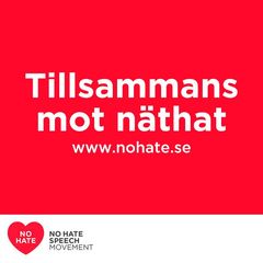 Tillsammans mot näthat /No Hate Speech Movement