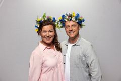 Lotta Engberg och Stefan Odelberg, Midsommarafton, Foto: Johan Carlén