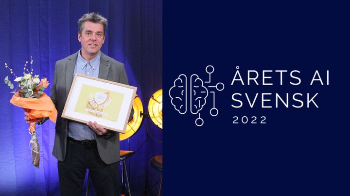 Jonas Tannerstad, Årets AI svensk 2022