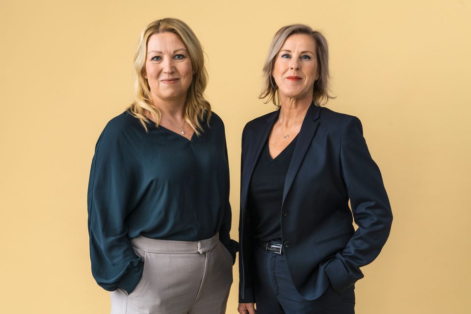 Johanna Jaara Åstrand och Åsa Fahlén 