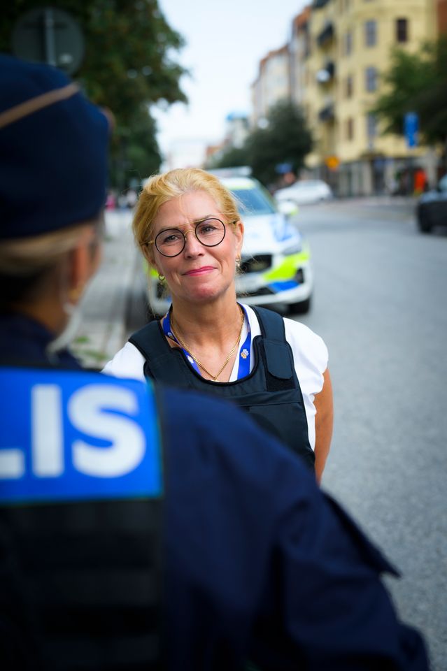 Katharina von Sydow förbundsordförande september 2024 foto Stefan Tell