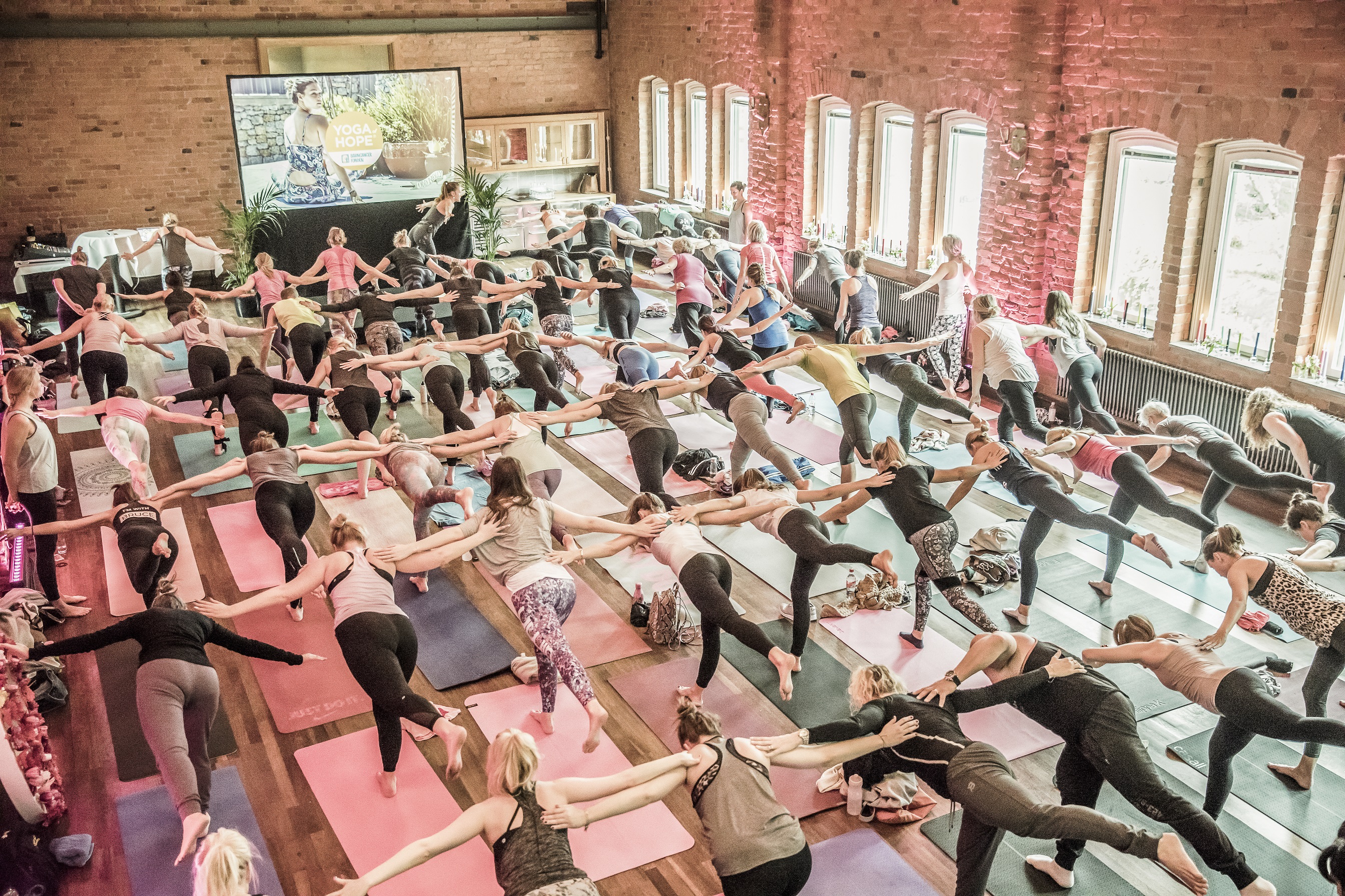 Den 17 november är det dags för Yoga of Hope. Foto: Magnus Glans