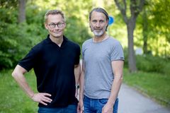 Magnus Falkehed och Niclas Hammarström är tillbaka på Aftonbladet. Foto: Magnus Wennman/Aftonbladet