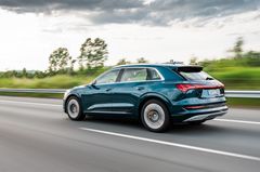 Pallplats för Audi e-tron på elbilstopplistan