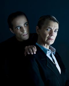 Hamadi Khemiri och Stina Ekblad i Spöksonaten. Foto: Sören Vilks.