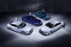 Audi A8, A7, A6 och Q5 kommer som laddhybrider under 2019