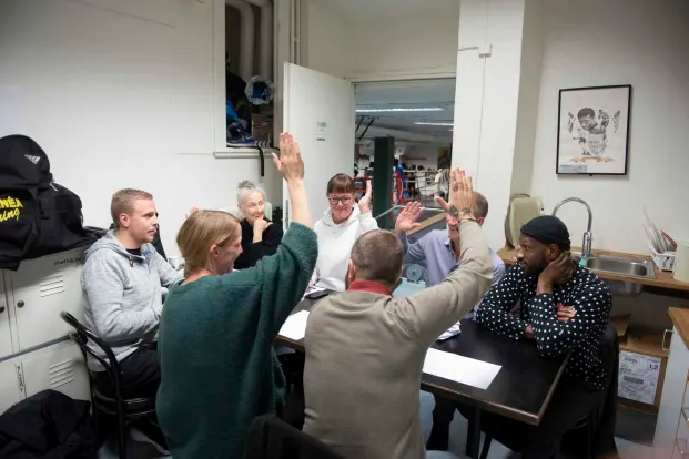 Folkbildning i SISU Idrottsutbildarna. Foto: Bildbyrån