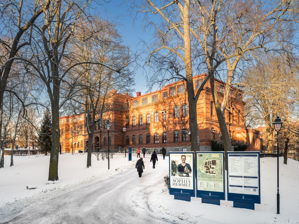 Sophiahemmet, vinter