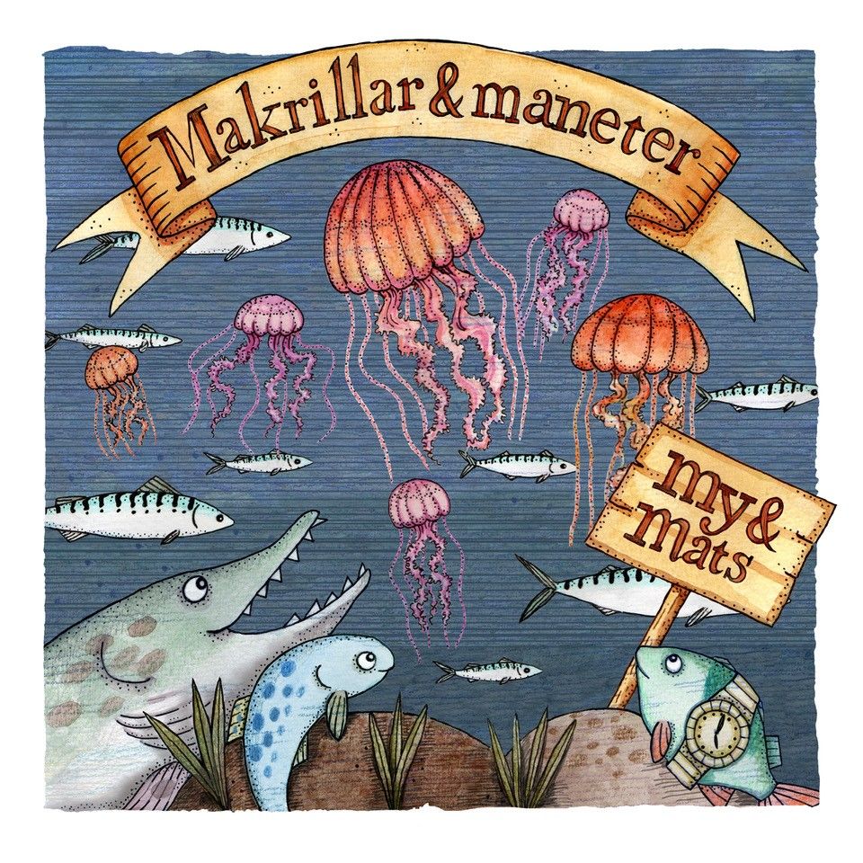 omslag makrillar och maneter