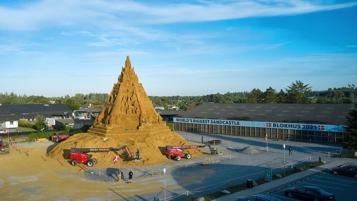 © World’s Biggest Sandcastle Blokhus. Fotograf: Poul Nymark