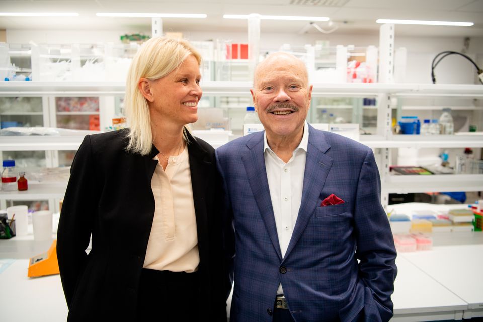 Ulrika Lundblad och Leif Lundblad (1938–2025)