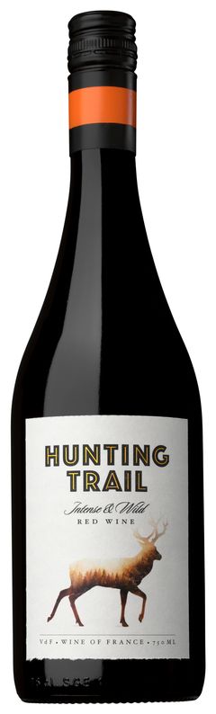 Hunting Trail Intense & Wild, flaska 75cl. Vinet till vilda smaker