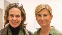 foto:Lena Runer Ebba Henning-Planck, ansvarig för Svenska Jägareförbundets kvinnliga nätverk i Stockholm, JAQT samt Natasha Illum Berg, storviltjägare i Tanzania samt författare.