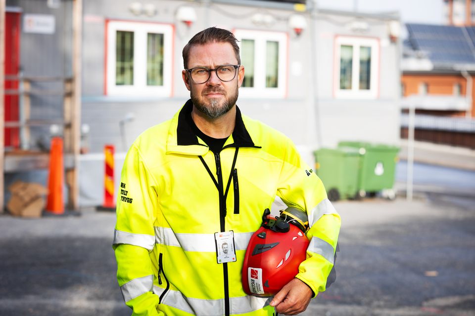 Kim Söderström, Byggnads förbundsordförande.