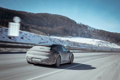 Porsche Taycan Cross Turismo under tester i Tyskland