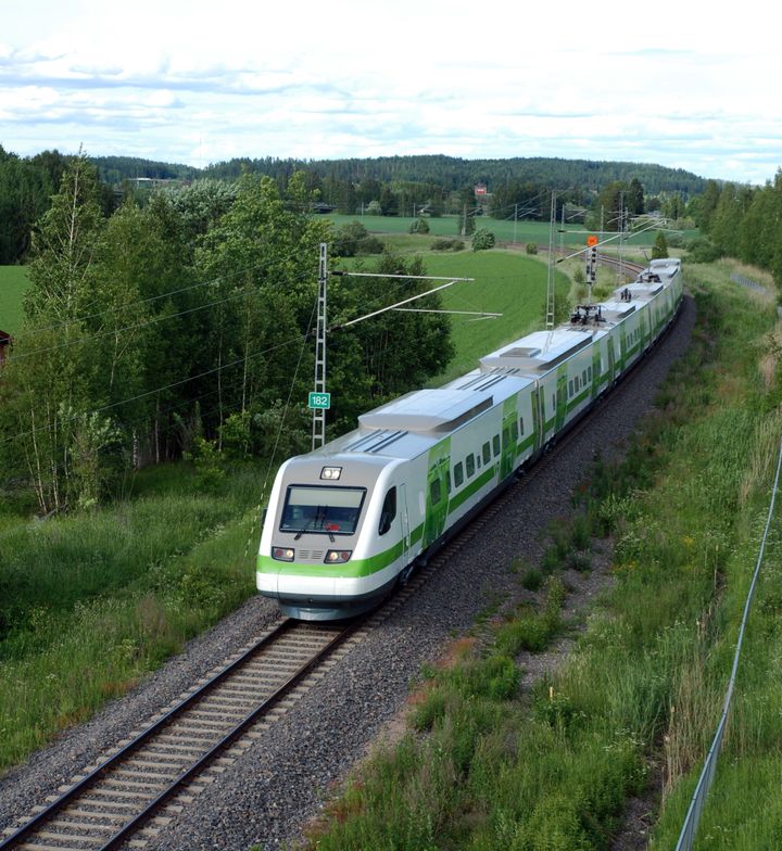 Ta tåget och upplev vårt vackra grannland  i sommar Foto: Visit Finland