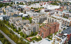 AF Gruppen ska bygga lägenheter för Eiendomsplan och USBL på Løren i Oslo.