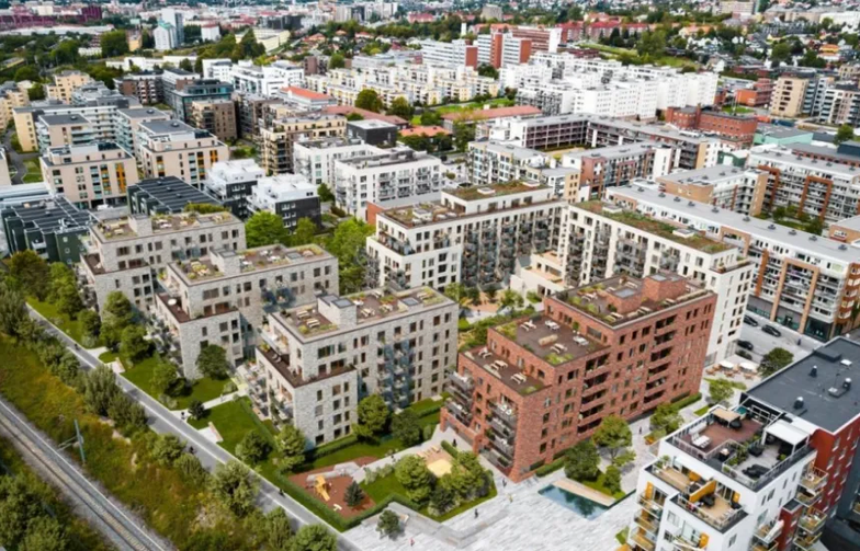 AF Gruppen ska bygga lägenheter för Eiendomsplan och USBL på Løren i Oslo.