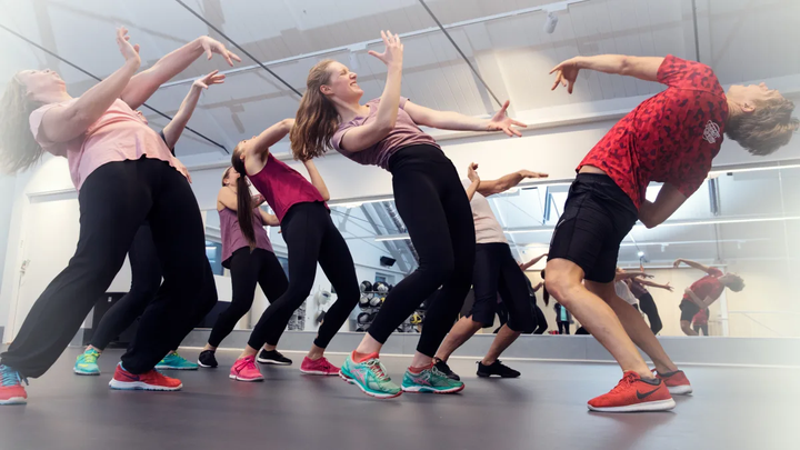 Dans crescendo är ett av Friskis&Svettis nya träningspass. Foto: Marcus Palmqvist