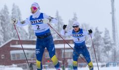 Zebastian Modin och Robin Bryntesson tog en andraplats i världscupen i finska Voukatti. Fotot är inte från tävlingarna.