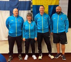 från vänster: Daniel Ågren, Annelie Lundell, Peter Eriksson, Robert Gustavsson