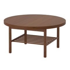 LISTERBY soffbord 1295:- Ø90 cm, brun.