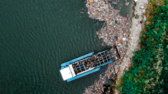 Audi Environmental Foundation stöttar plastinsamling i floder