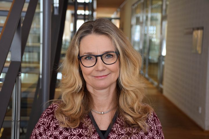 Kajsa Holmqvist Lidström, forskare på Universitetssjukvårdens forskningscentrum på USÖ
