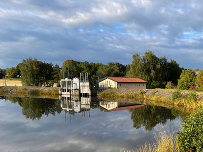 Vattenkraftstationen i Viggeby. Pressbild: Tekniska verken