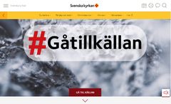 #Gåtillkällan på svenskakyrkan.se