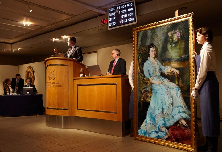 Stockholms Auktionsverk säljer kejserligt porträtt