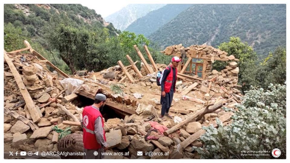 Jordb'ävningen i Afghanistan