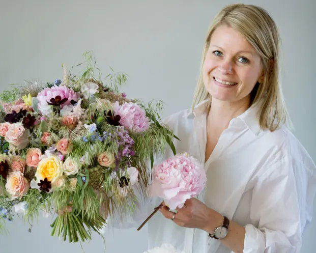 Månadens florist Heidi Mikkonen