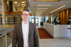 Emil Askestad, analytiker och statistiker på Afa Försäkring. Foto: Adam Fredholm